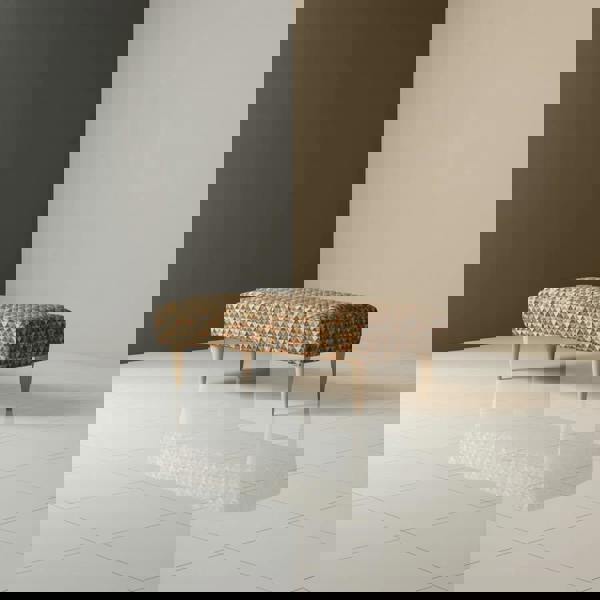 Modern Rectangular Non - Storage Ottoman Seating Stool for UK Homes - ISTOOLS