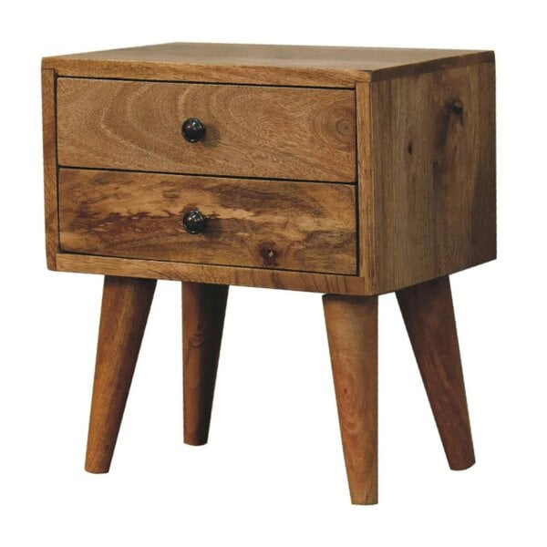 Wyld Haus Parma Small Mango Table Rustic Bedside Table