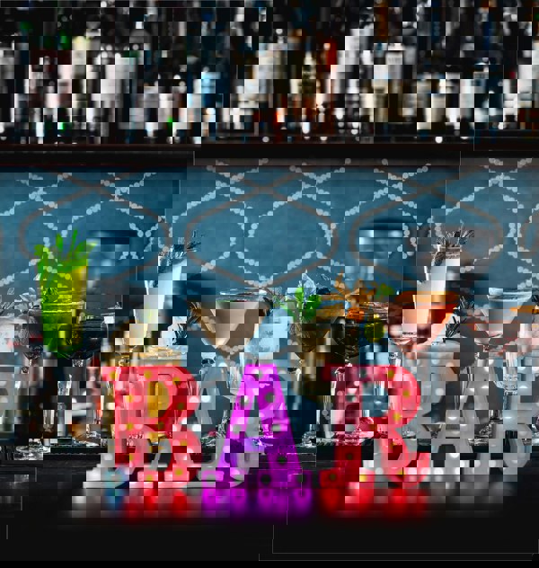 St Helens Battery Operated RGB Letter   With Remote Control Letter C