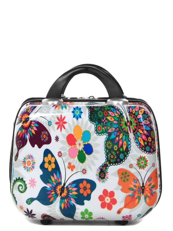 Snowball Hard Shell Printed Dual 4 Wheel Luggage Suitcase