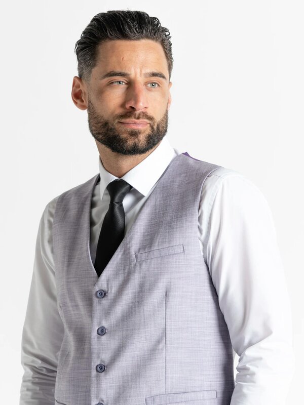 V2 Classic Henry - Lilac Three Piece Suit
