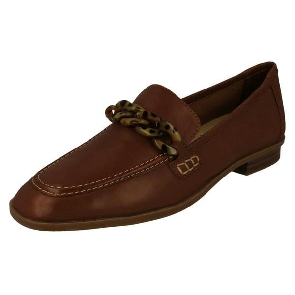 Clarks Ladies Clarks Loafer Style Smart Shoes Sarafyna Iris
