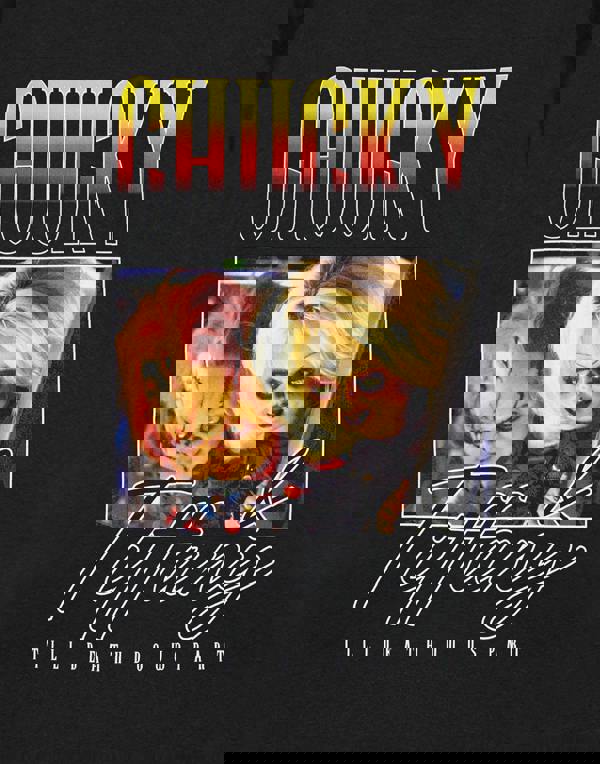 Chucky Unisex Black Death Do Us Part Short Sleeved T-Shirt