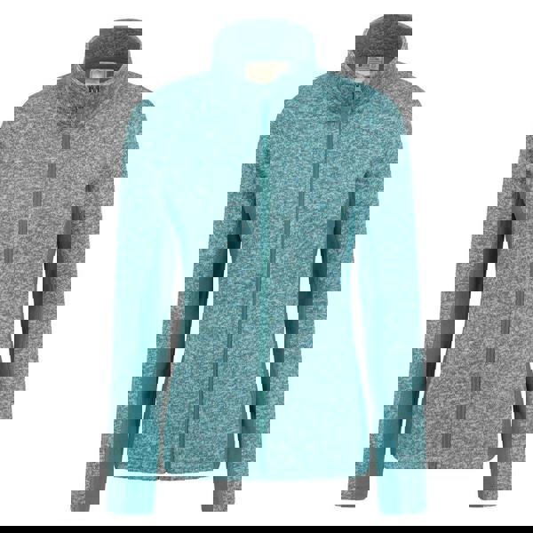 Mountain Warehouse Womens/Ladies Idris Panelled Fleece Jacket - Dark Teal - 