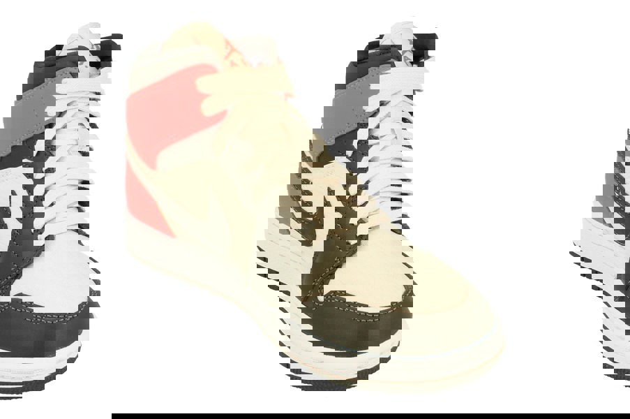 Nike Womens Air Jordan 1 Mid Se Trainers Dq6078  100 - Light Orewood Brown Newsprint 100 - Photo 3