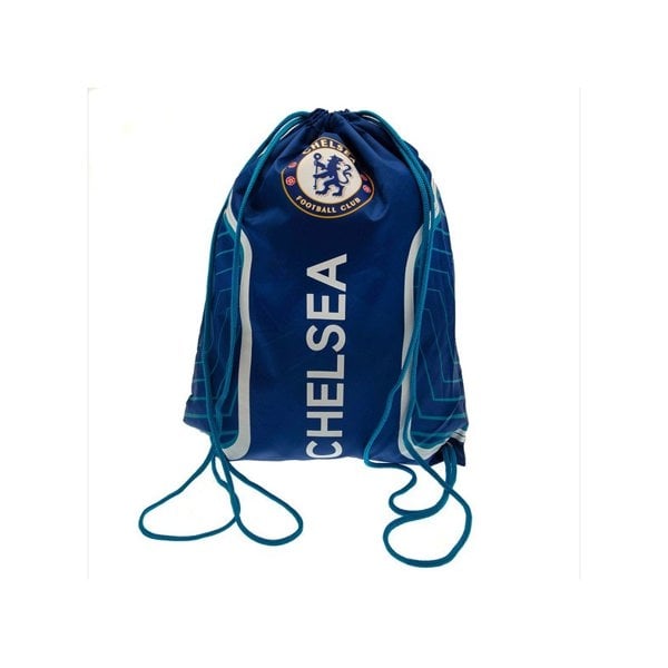 Chelsea FC Flash Drawstring Bag - Royal Blue/White