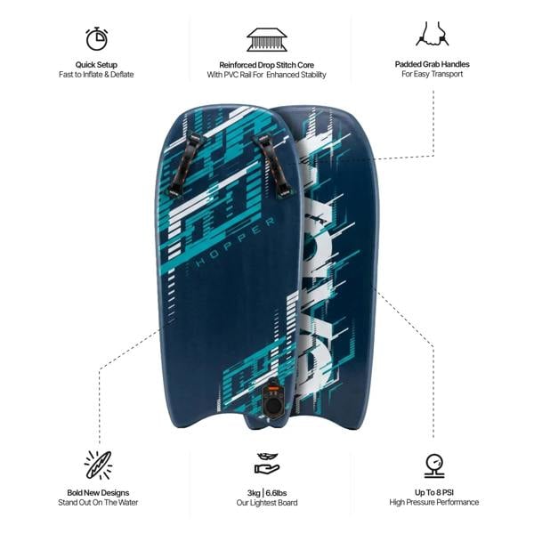 Wave Hopper 2.0 Inflatable Body Board