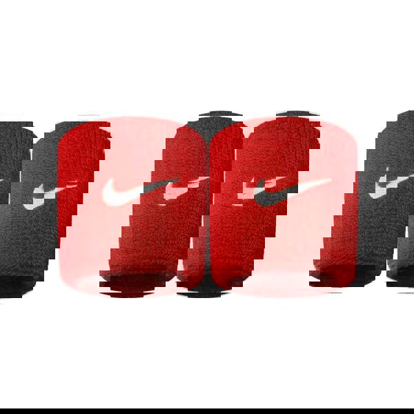 Nike Swoosh Wristband (Pack of 2) - Scarlet/White - 