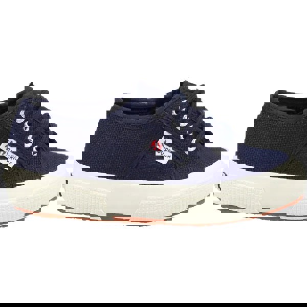 Superga 2750 JCOT CLASSIC Kids Canvas Trainers Navy