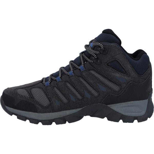 Hi-Tec Corzo Mid Polyurethane Men's Charcoal/Nautical Blue Hiking Boots