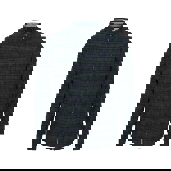 Mountain Warehouse Mens Driftwood Checked Organic Shirt - Blue