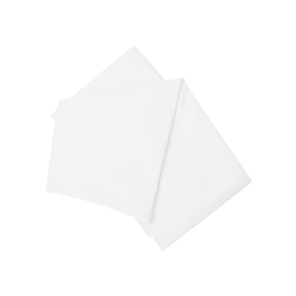 Belledorm Brushed Cotton Fitted Sheet - White - 