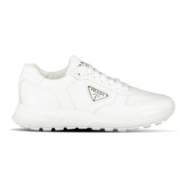 Prada Prax 01 Full Leather Sneakers White - chancefashionco