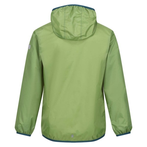 Regatta Great Outdoors Childrens/Kids Lever II Packaway Rain Jacket - Piquant Green