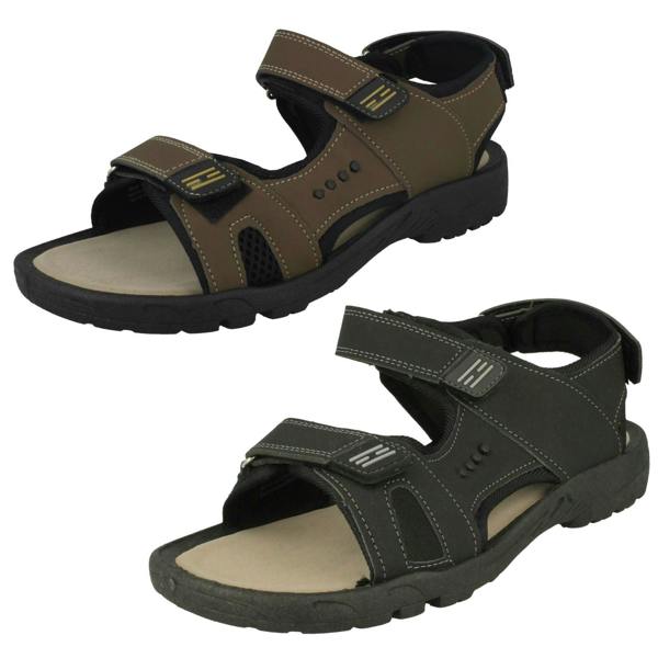 Moza-X Mens Moza-X Adjustable Strapped Sandals B217040
