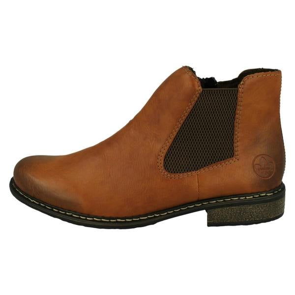 Rieker Ladies Rieker Casual Heeled Ankle Boots Z4994
