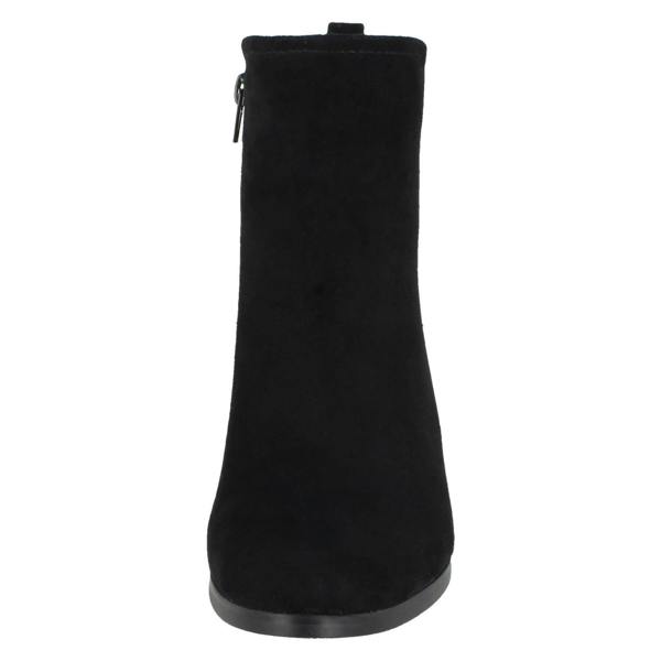 Spot On Ladies Spot On Block Heel Ankle Boots F51113