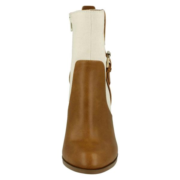 Anne Michelle Ladies Anne Michelle Block Heel Ankle Boots