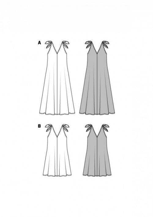 Burda Sewing Pattern 6663 Dresses For Women, 8 to 18 - Easy