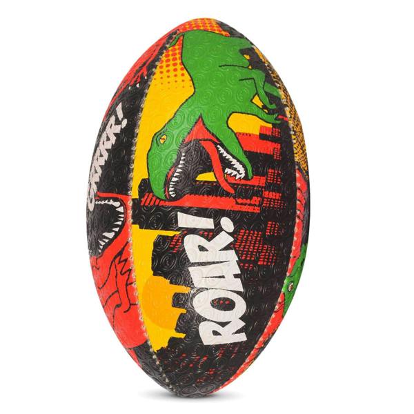 Cartoon Rugby Ball – Illustrated Kids' Training Ball, Multiple Designs - Optimum