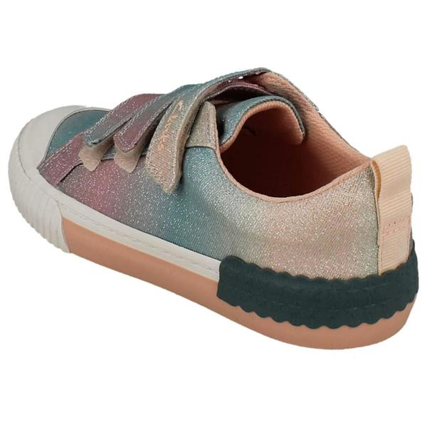 Clarks Girls Clarks Glittery Doodle Foxing Brill