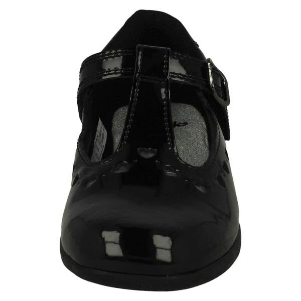 Clarks Girls Clarks Heart Detailed T-Bar Shoes Scala Dress