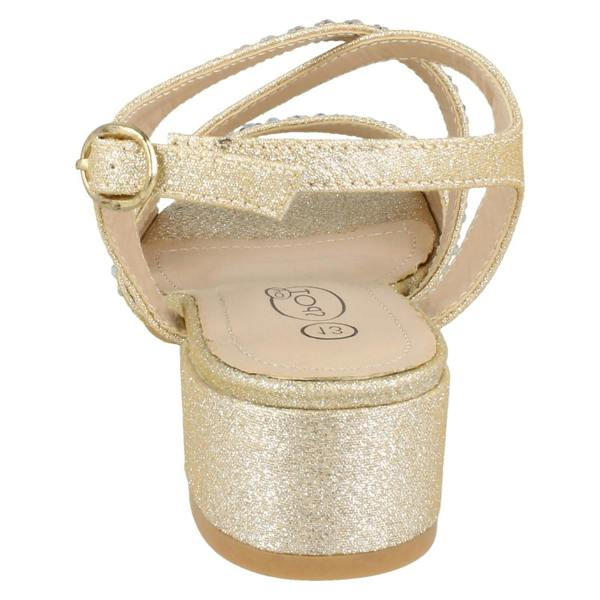 Spot On Girls Spot On Mid Heel Mule Sandals H1105