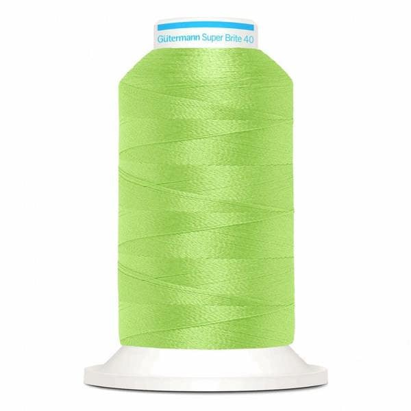 Gutermann Super Brite Polyester 40 Embroidery Thread 1000m Polyester Thread Suitable For Embroidery