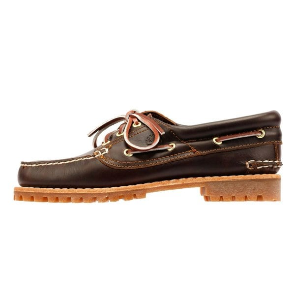Timberland Noreen 3 Eye Leather Women's Boat Shoes - Brown