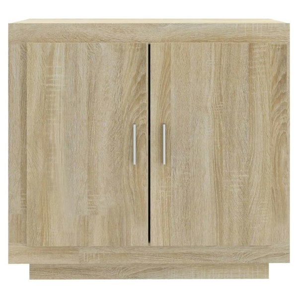 Berkfield Sideboard Sonoma Oak 80x40x75 cm Engineered Wood