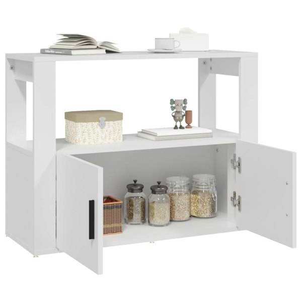 Berkfield Sideboard White 80x30x60 cm Engineered Wood