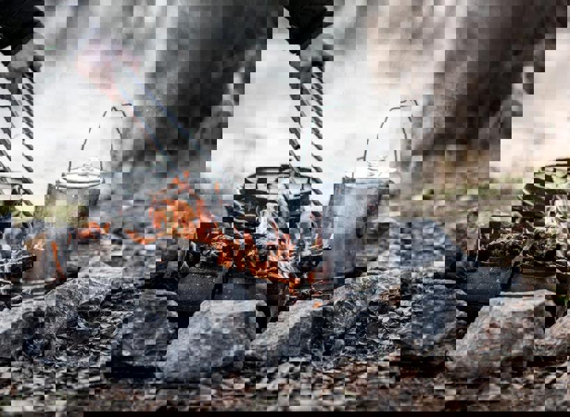 Petromax BBQ and Coal Tongs