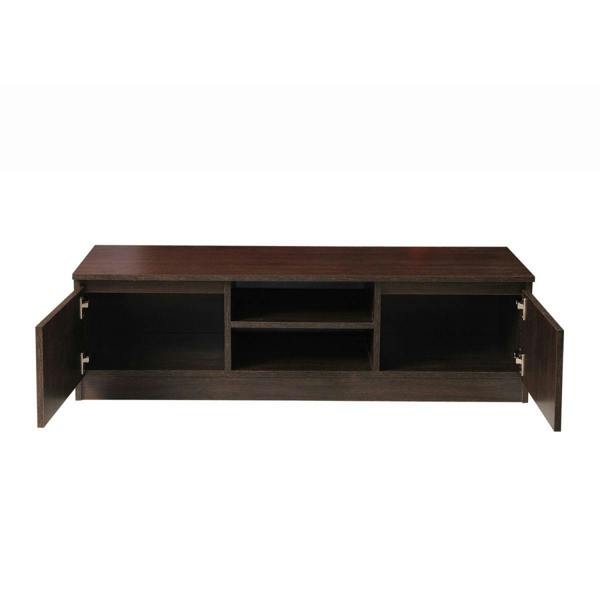 Timber Art Design Modern TV Unit 120cm Media Cabinet 2 Doors + Shelf
