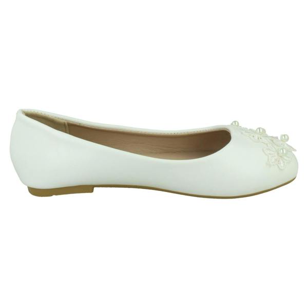 Spot On Girls Spot On Smart Casual Ballerina Shoes H2689