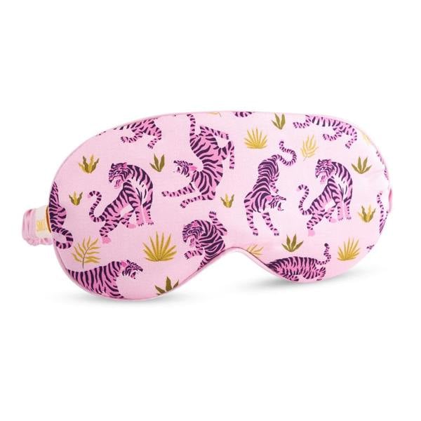 SMUG Satin Sleep Mask - Pink Tiger