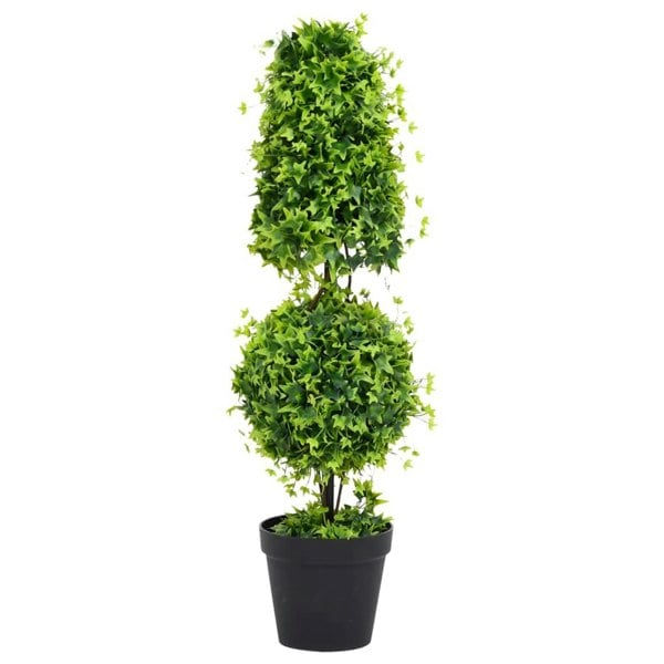 Berkfield Artificial Boxwood Plant with Pot Green 100 cm