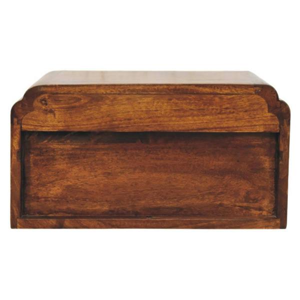 Artisan Furniture Avora Wall-Mounted Chestnut Bedside