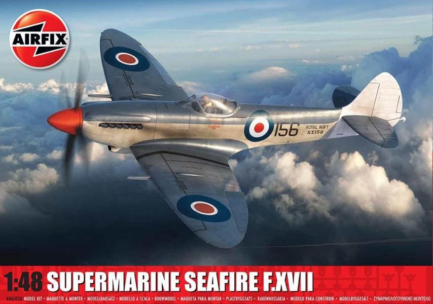 Airfix British Supermarine Seafire F.XVII (1:48 Scale)