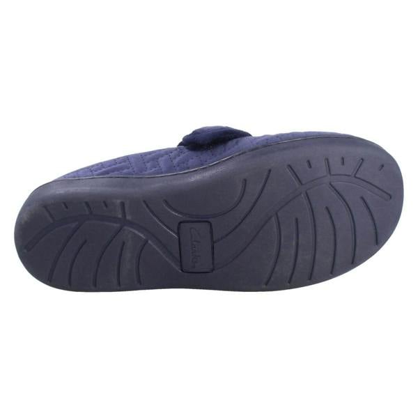 Clarks Ladies Clarks Woven Quilted Slippers Twyla Charm