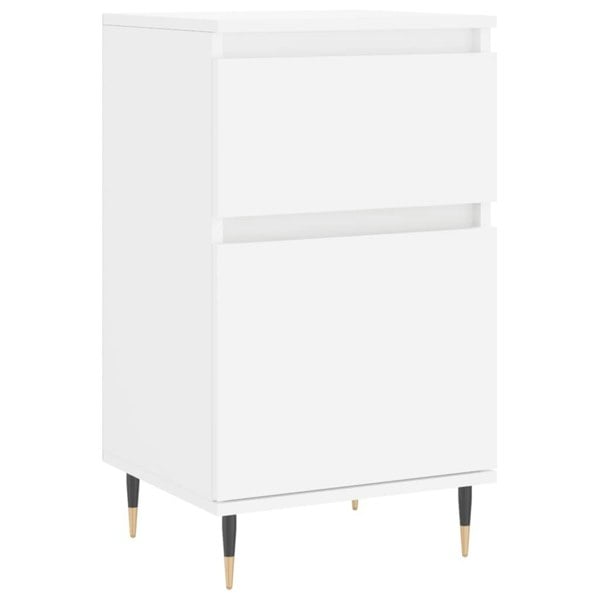 Berkfield Sideboards 2 pcs White 40x35x70 cm Engineered Wood