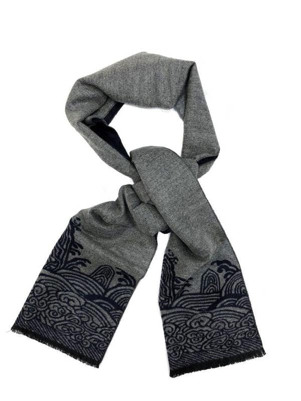 Traditional Oriental Pattern Scarf - Pamoni