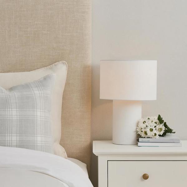 Leora White Table Lamp