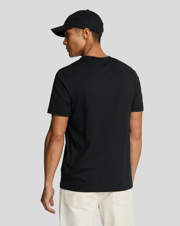 Lyle & Scott Plain T-Shirt - Jet Black