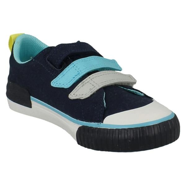 Clarks Boys Clarks Casual Canvas Shoes Foxing Tail K