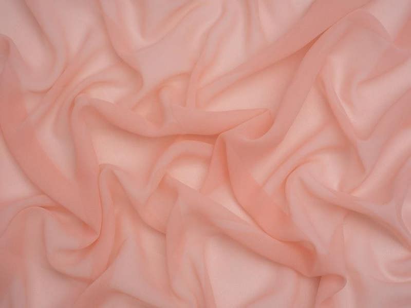 Minerva Core Range Minerva Light Sheer Chiffon Fabric - Plain Design Dressmaking Fabric, 110 cm / 44" Wide - per metre