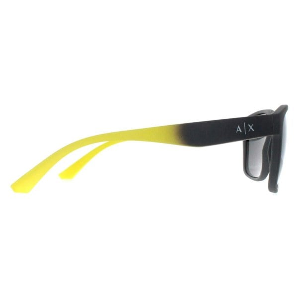 Armani Exchange Sunglasses AX4135S 81806G Matte Grey Grey Mirror Silver