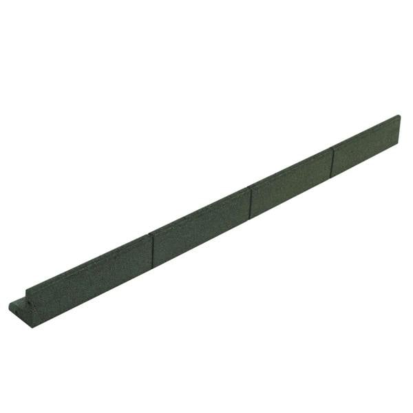 Flexible Lawn Edging 4.8m With Mallet - Green