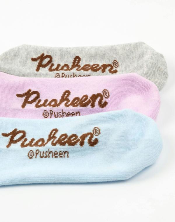 Pusheen Womens Multicoloured Snack Attack Calf Socks Set of 5