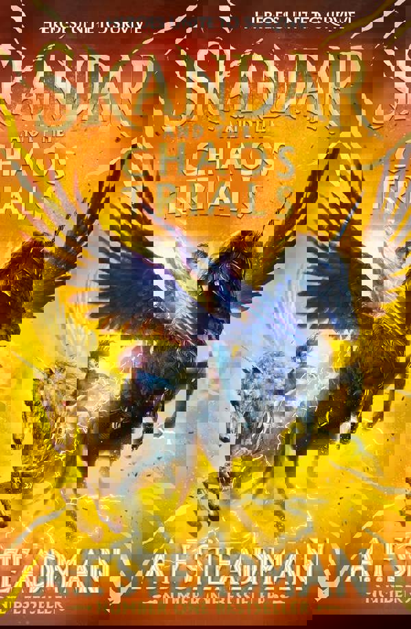 Skandar Series 4 Books Collection Set by A. F. Steadman (Chaos Trials, Unicorn Thief, Phantom Rider, Secret Element: World Book Day)