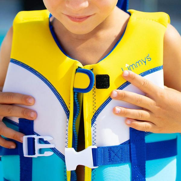 Limmys Premium Neoprene Swim Vest - Sunshine Blue